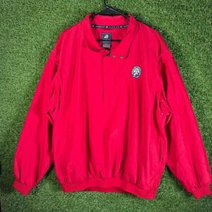 Ahead Authentics Deer Island Country‎ Club Pullover Windbreaker Jacket Mens XL
